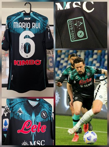 Maglia calcio ssc - napoli, 2020